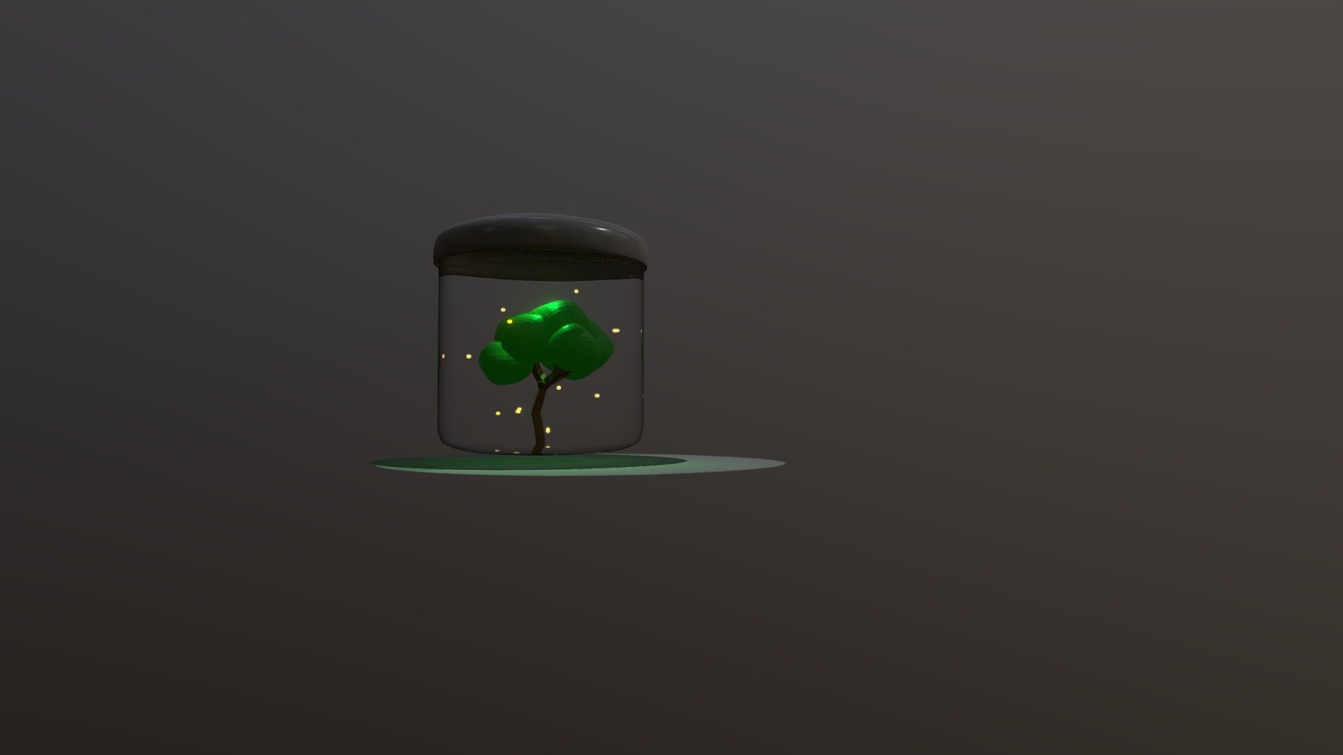 Green Tree in a Dark World