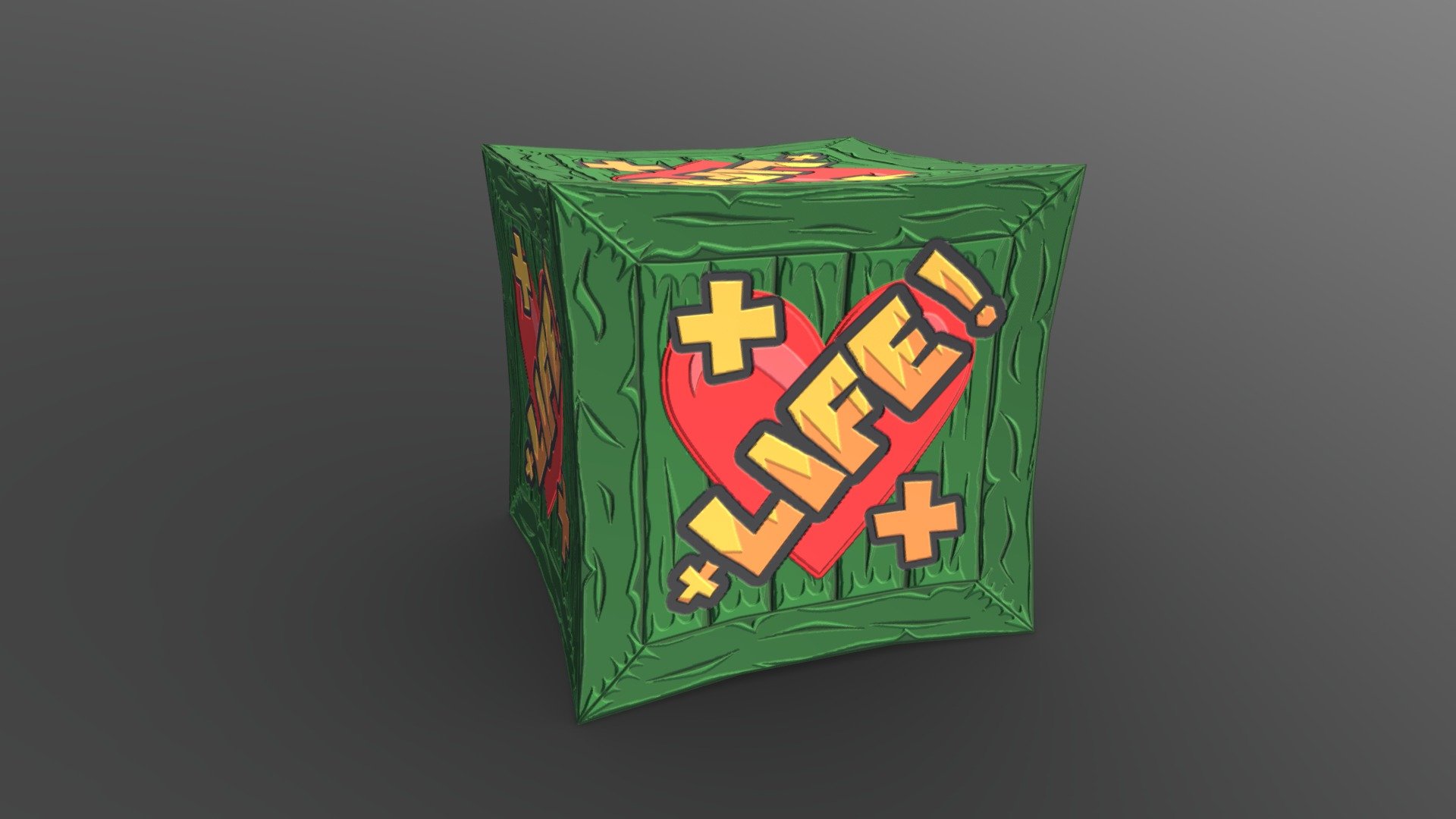 Toon Box With Life Icon - 3D model by Trifles GS (@TriflesGS) [2de8e93 ...