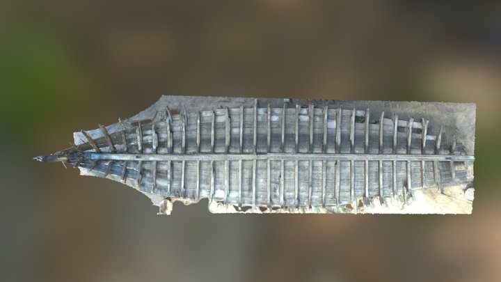 Chaloemphrakiat Wreck 3D Model