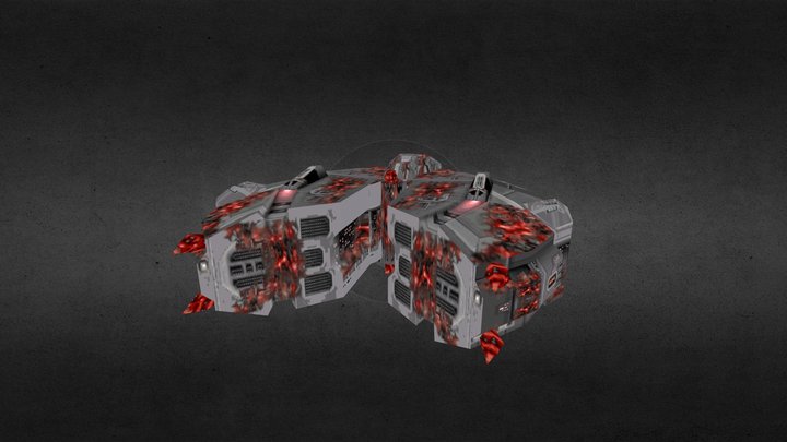 Beast Infected Somtaaw "Archangel" Dreadnaught 3D Model