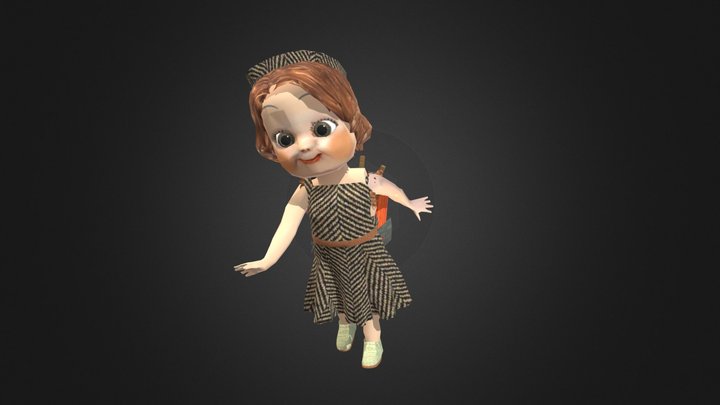 Evil Nun | Explosive Doll Old 3D Model