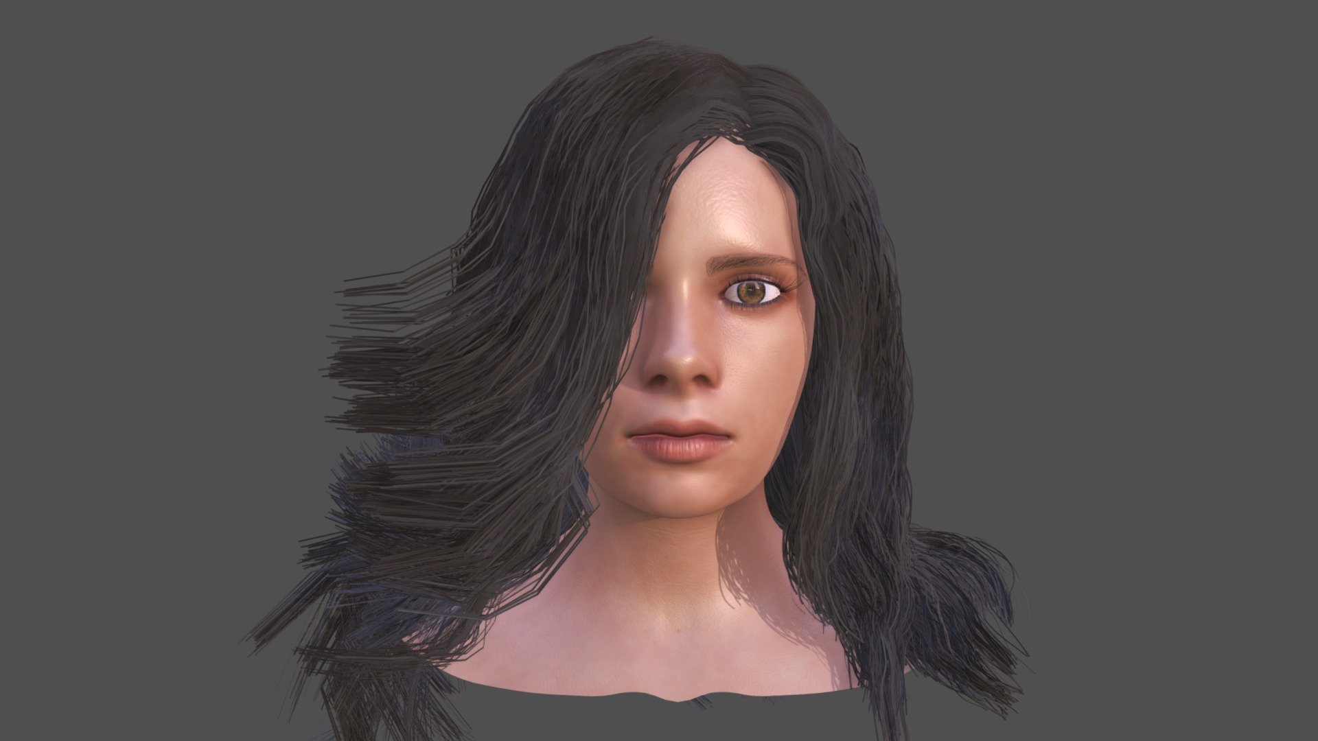 Female mesh - Download Free 3D model by Gavin B. (@Gevin_B.) [2dee833 ...