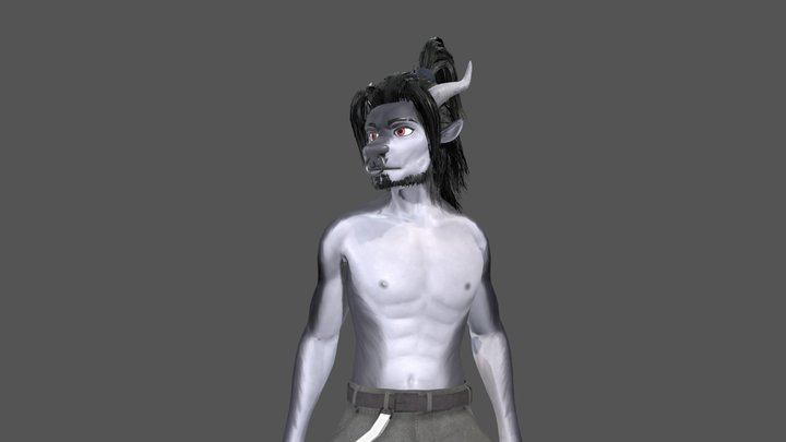 Bull Adopt 3D Model
