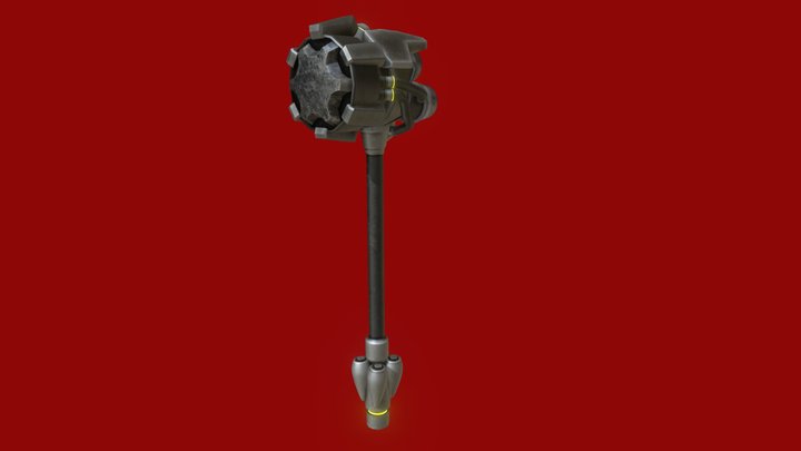 Reinhardt hammer 3D Model