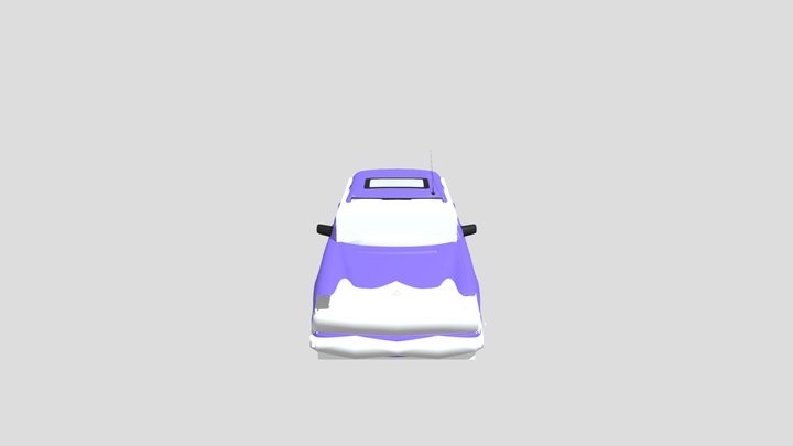 MB E210 STOCK 3D Model