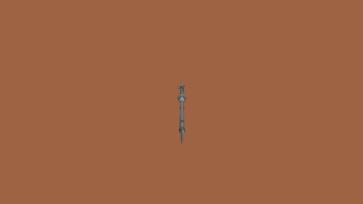 копьё 3D Model