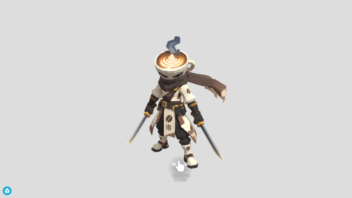 Coffee Cup Samurai - Sloyd vs SupaVoxel