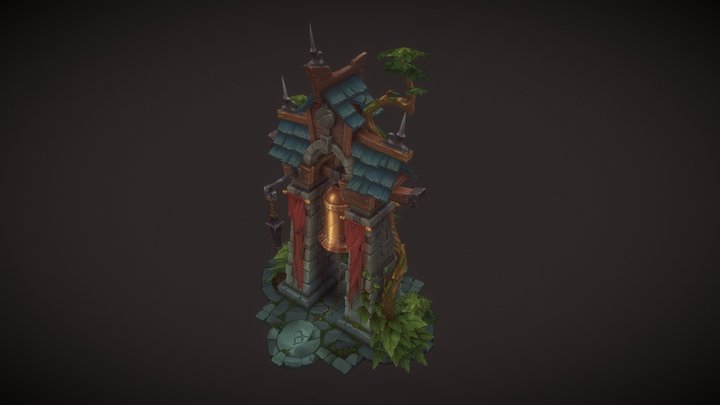 Riot Games : Art test 3D Model