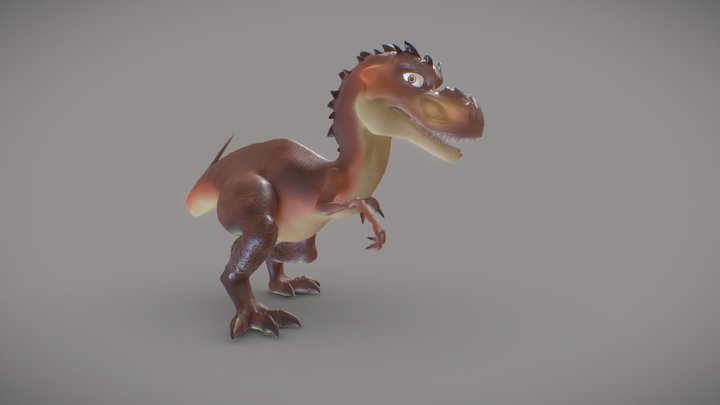 Momma Dino (Revamped) 3D Model