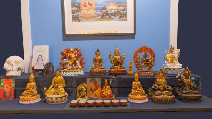 Buddhist shrine