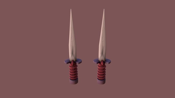 Evil knives 3D Model