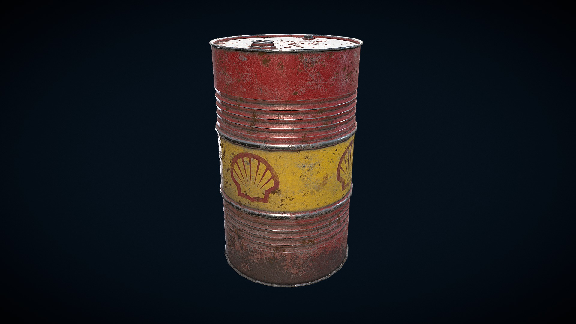 oil barrel - 3D model by wilsz95 [2df3764] - Sketchfab