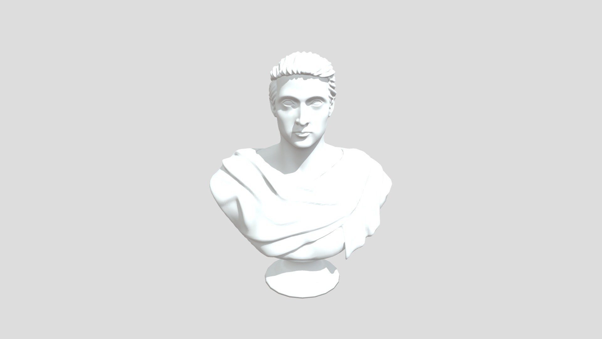 Male Bust 2 - Download Free 3D model by bv33556678 (@b.vojneski