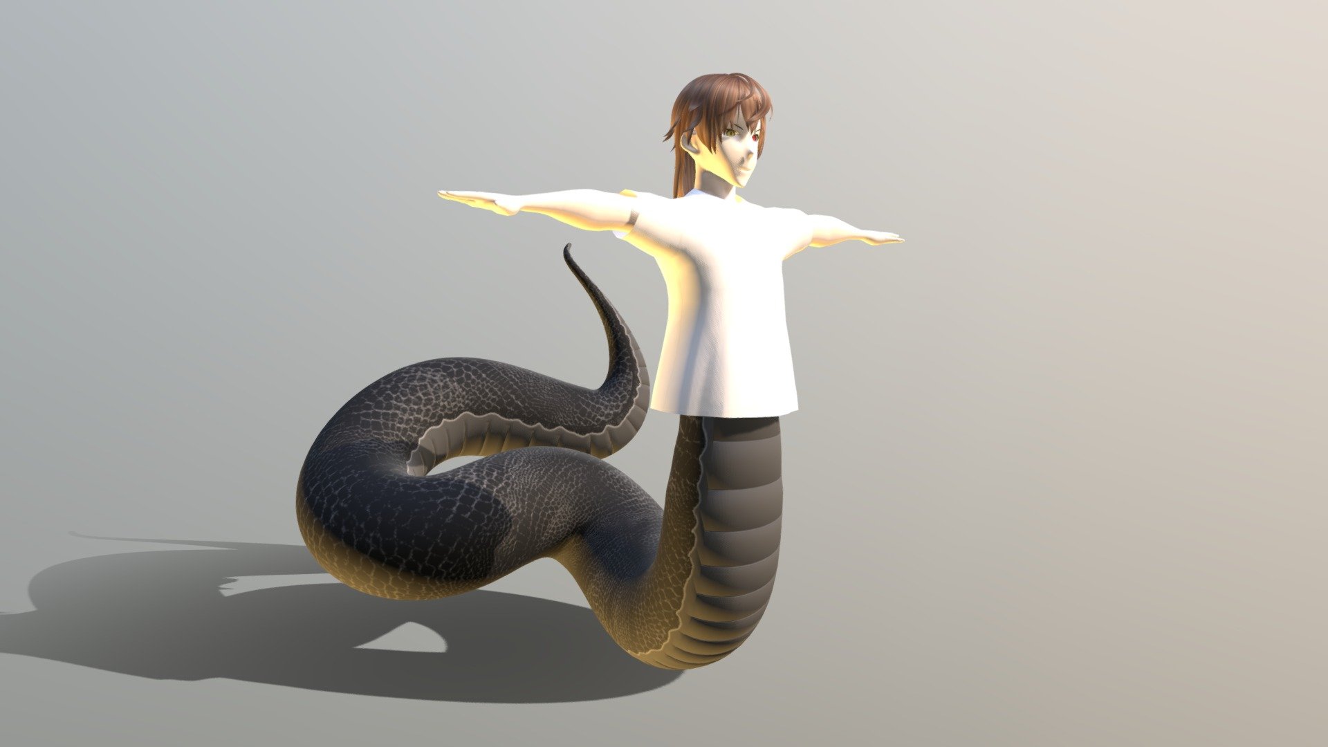 SNAKE BOY VRCHAT AVATAR 3D model by MusabAnsari (MusabIbnUmar