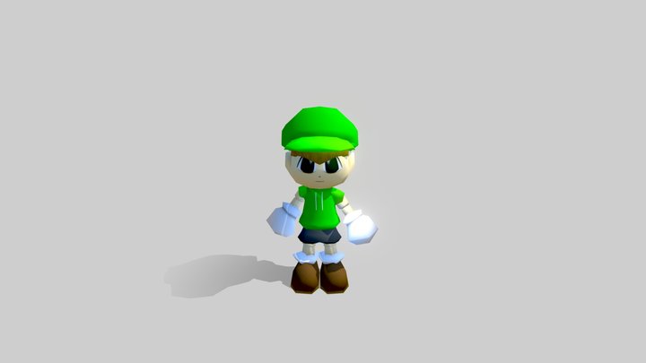Low Poly Practice 3D Model