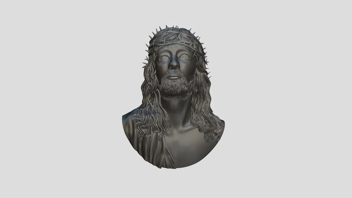 jesus pendant 3d 3D Model