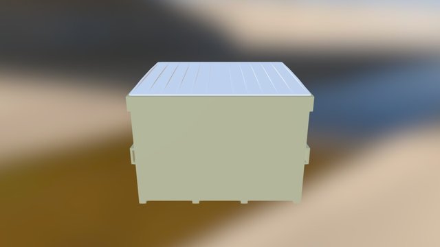 Garbage Container 3D Model