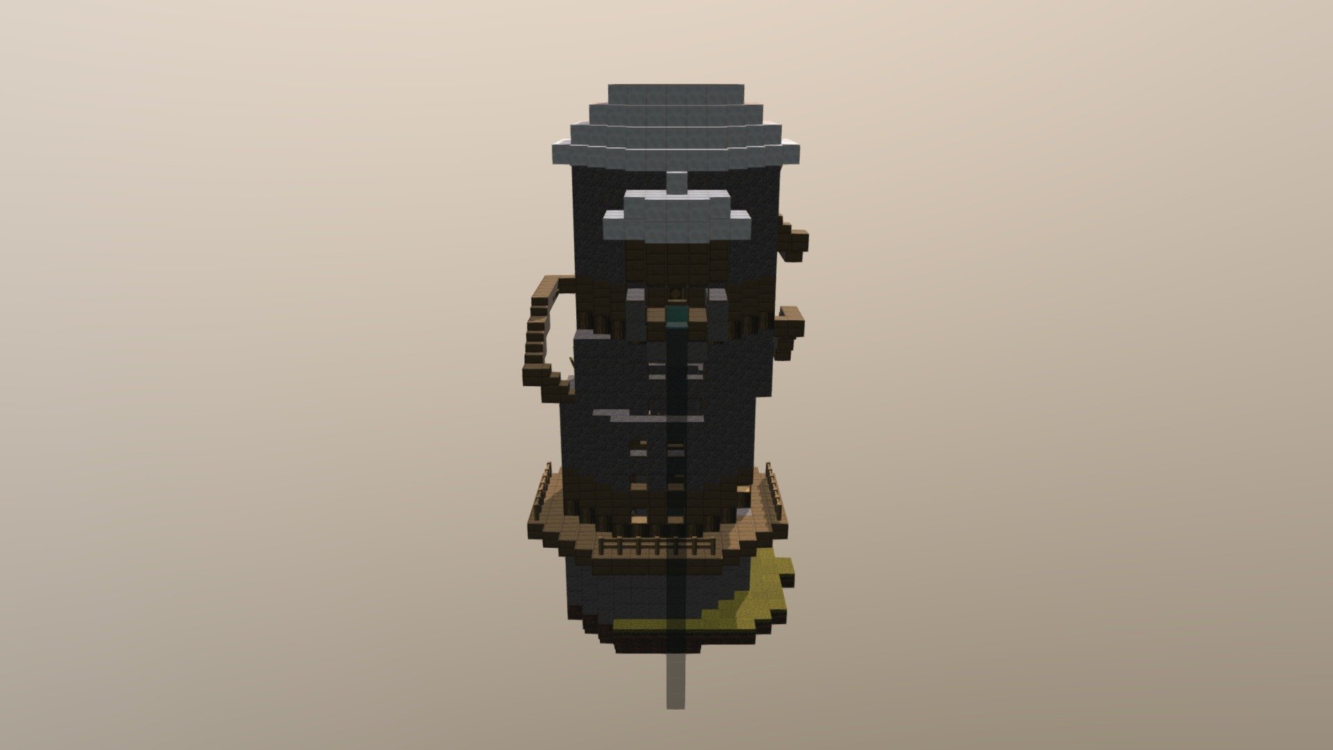 Fumblemore's Tower — Sketchfab embed 3D viewer