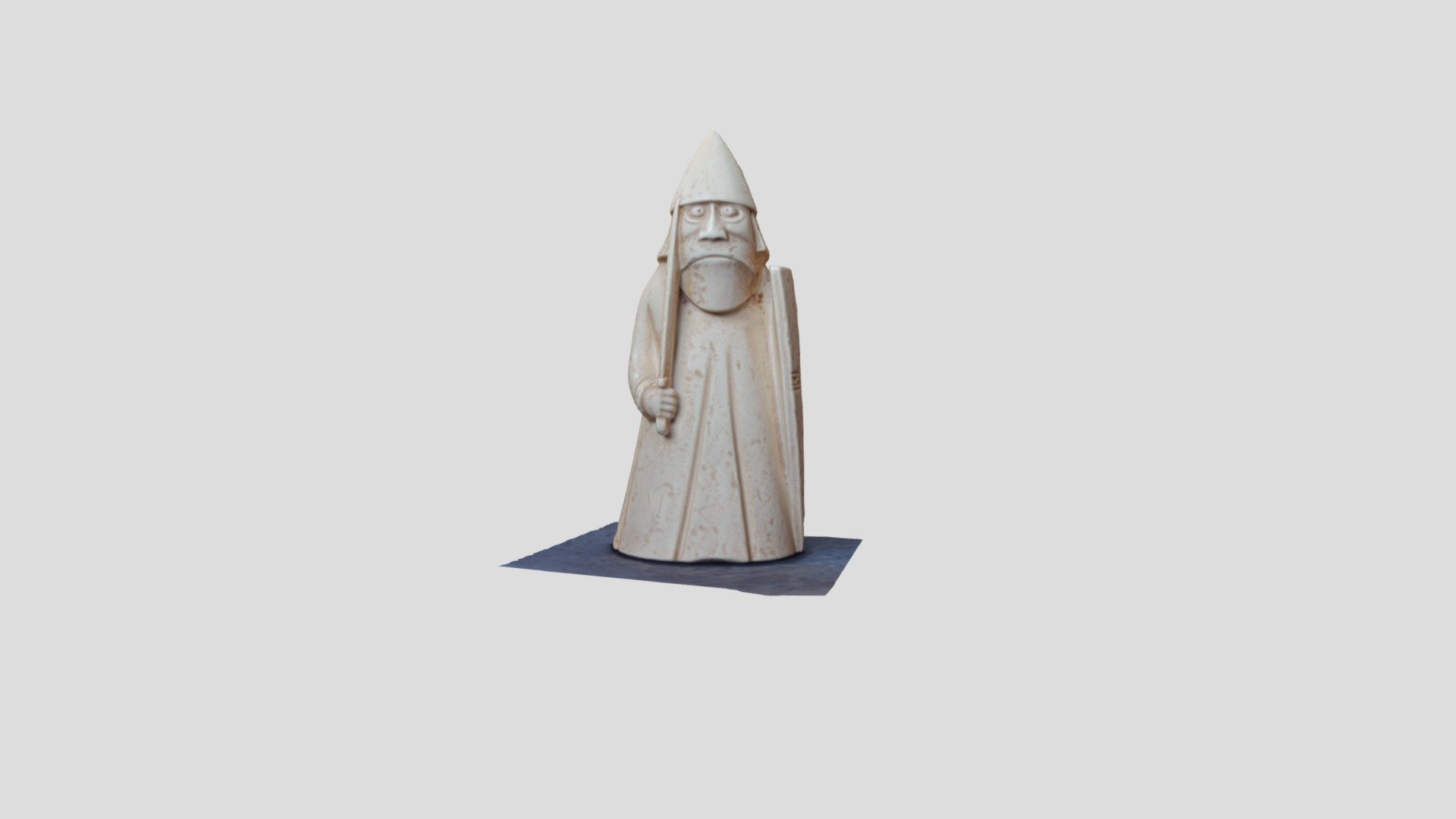 Lewis Chessman Replica — Sketchfab embed 3D viewer