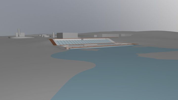 Auburn Waste Water Treatment Plant Proposal 3D Model