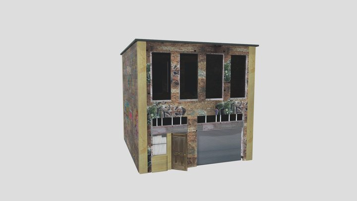 Old Building House Home 3D Model