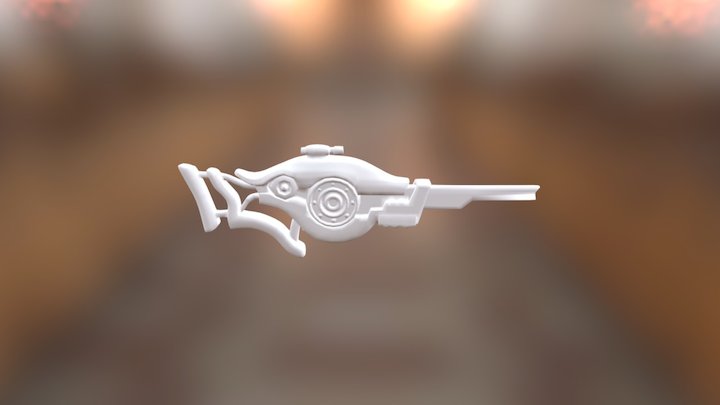 SPACE Gun 3D Model