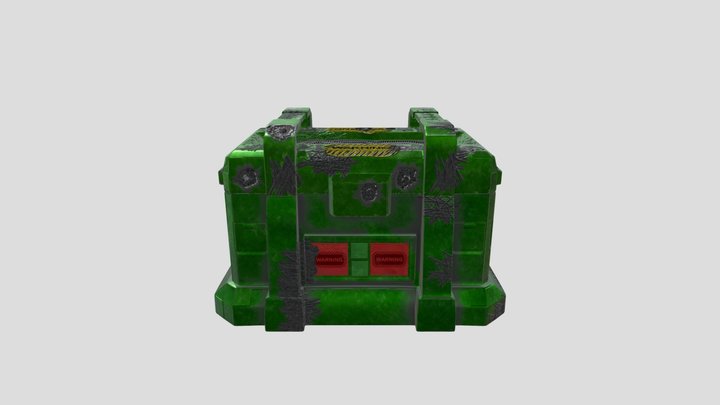 Contenedor Toxico 3D Model