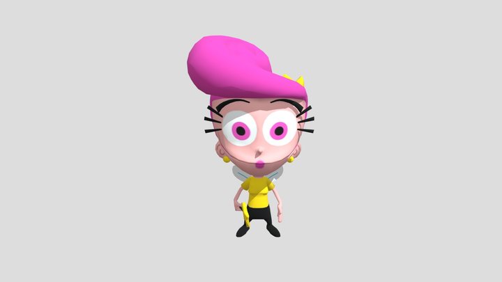 PC Computer - Nickelodeon Toon Twister 3D - Wand 3D Model