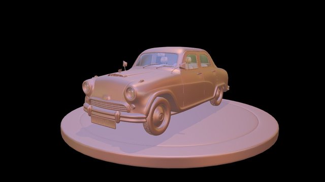 1956 Austin 3D Model