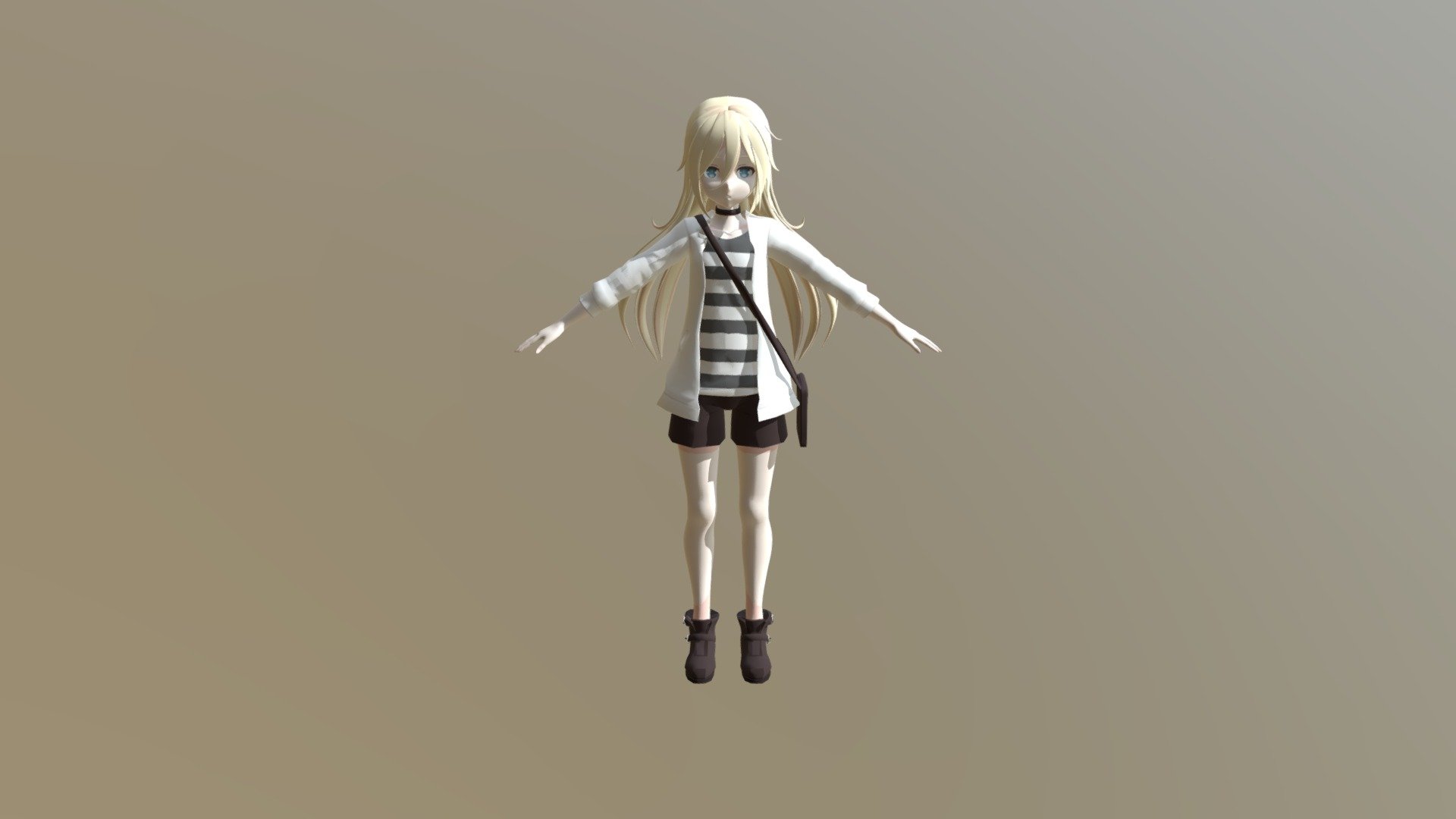 Rachel Gardner from Angels of Death - Free VRChat Avatars - VRCMods