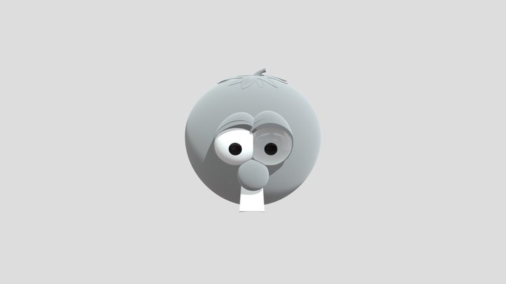 Bob The Tomato (Better) 3D Model