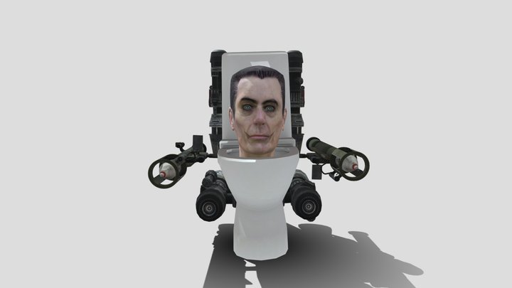 Fanmade G-toilet 3D Model