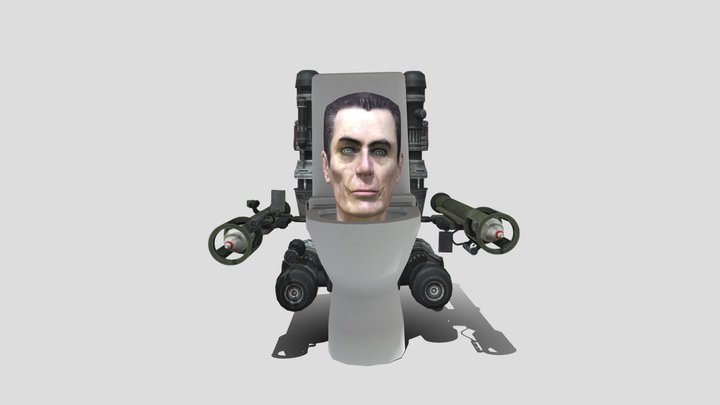 Fanmade G-toilet 3D Model