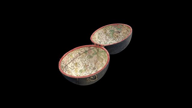 A correct globe with ye new constellations 3D Model