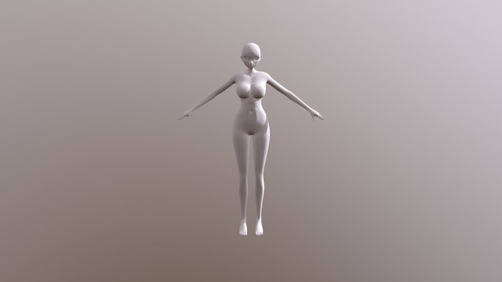 Woman model 3D Model