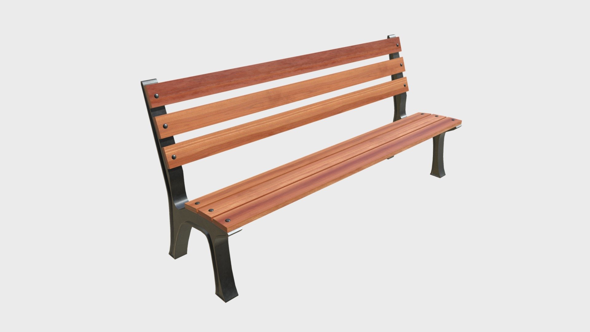 Park bench - Buy Royalty Free 3D model by FrancescoMilanese [2dff023 ...