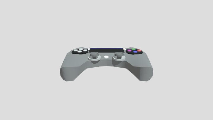 Dualshock 4 Model 3D Model