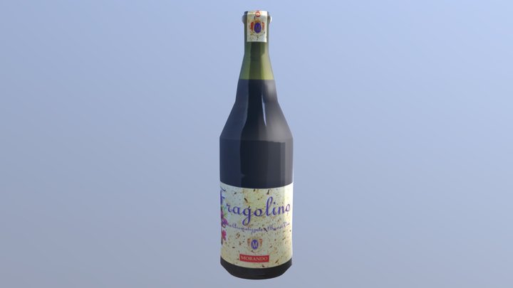 Bottiglia-frag 3D Model