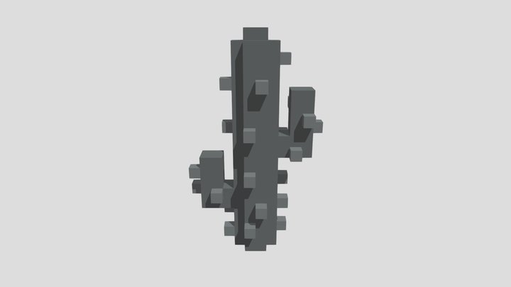 STL file Dino chrome - dinosaur game - no wifi dino - cactus dinochrome -  google chrome - pixel 🦖・3D printable model to download・Cults