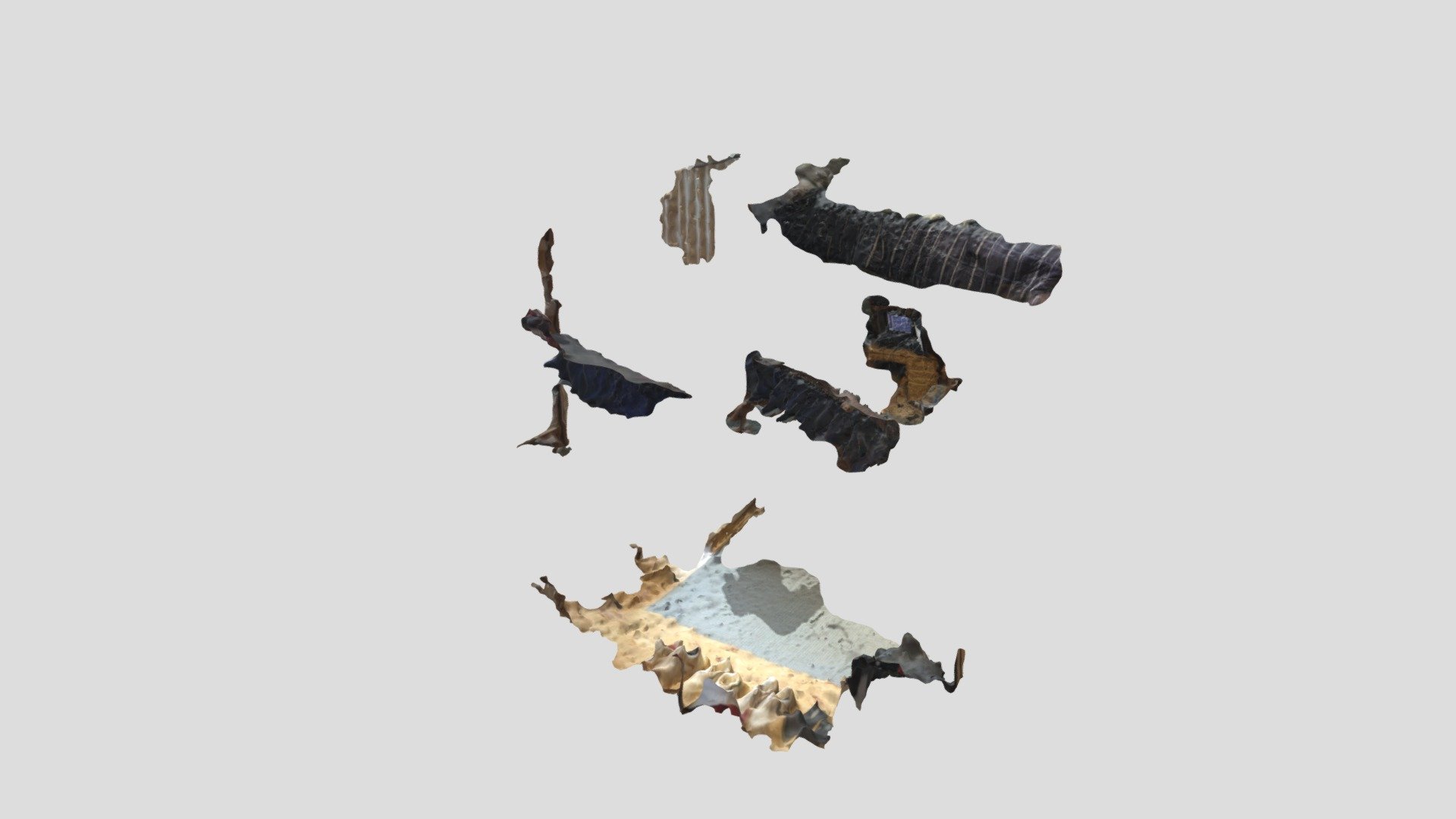 Noah M's Horribly 3D Scanned Room