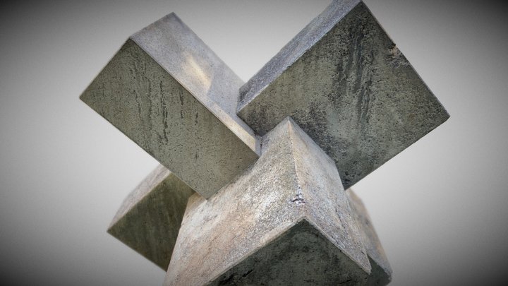 Sculpture "Macla" by Eduardo Gregorio 3D Model