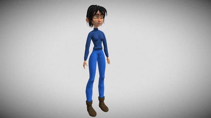 Personagem Finalizado(Sketchfab) 3D Model