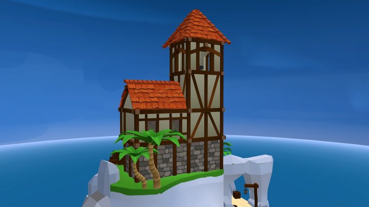 Smet Robbe Game Retake Seafarers Island 3D Model