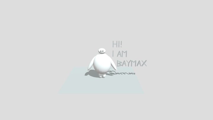 Baymax Fbx 3D Model