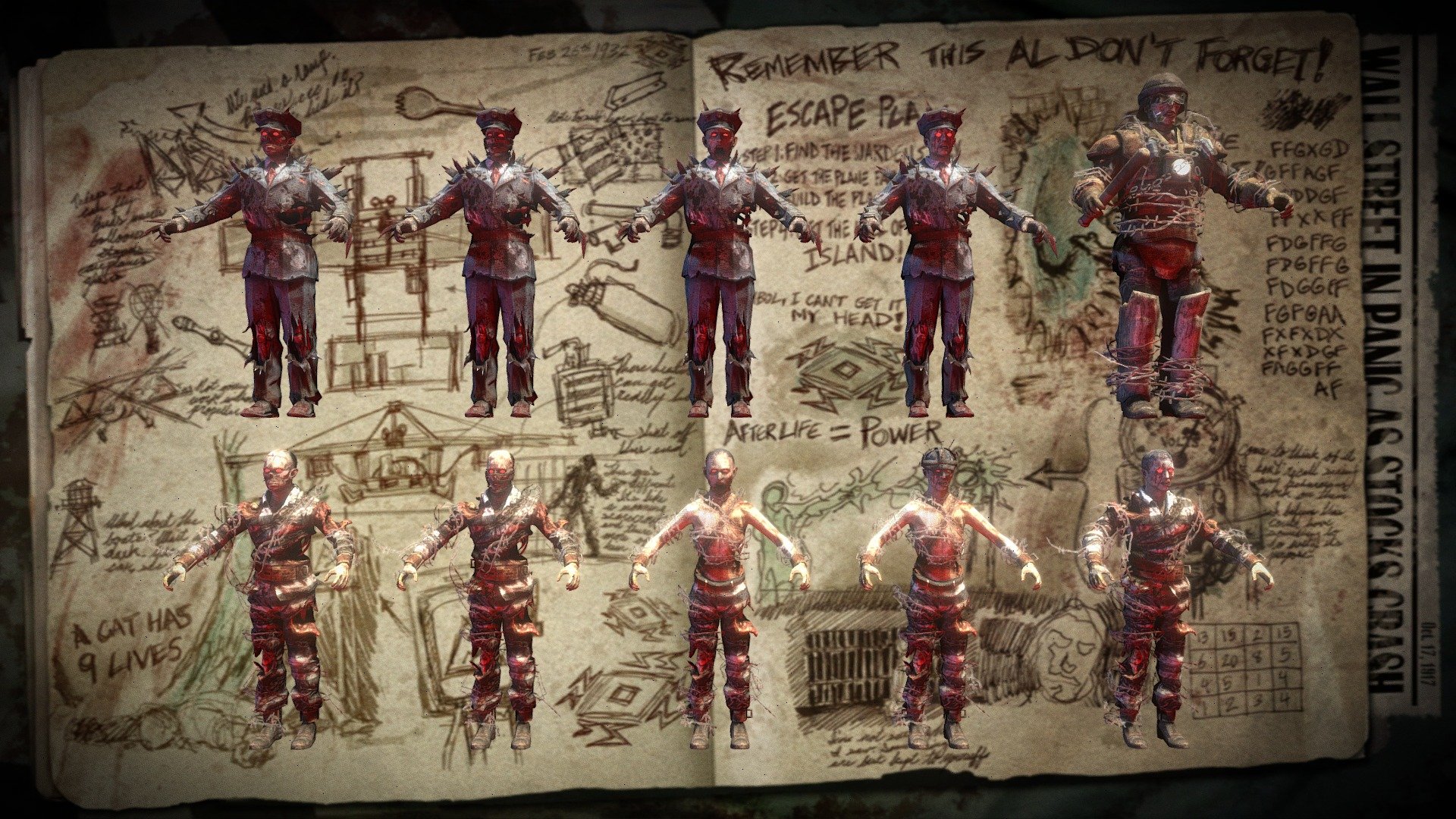 Call of Duty BO2 - Mob Of The Dead - Download Free 3D model by Zorg ...