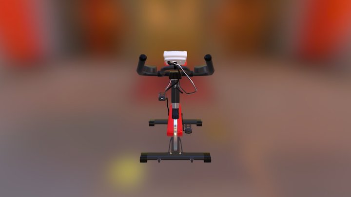 Exercise Bike 3D Model