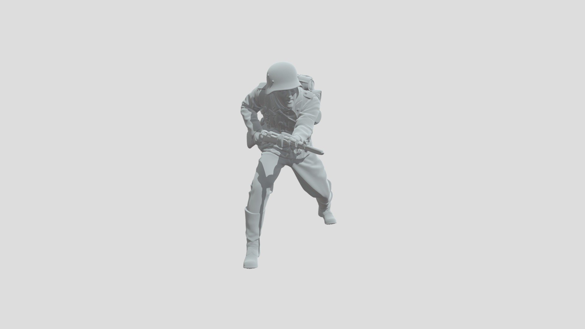 Rifleman in Motion - 3D model by CharlieBravo69 [2e05602] - Sketchfab