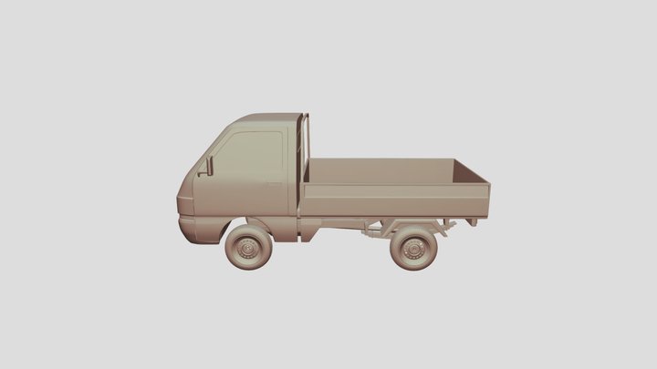 Suzuki Carry Pick Up 3D Model
