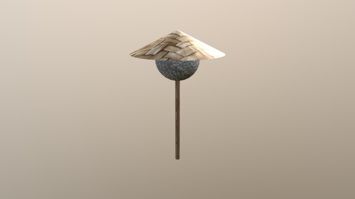 Garden Lamp 3D Model