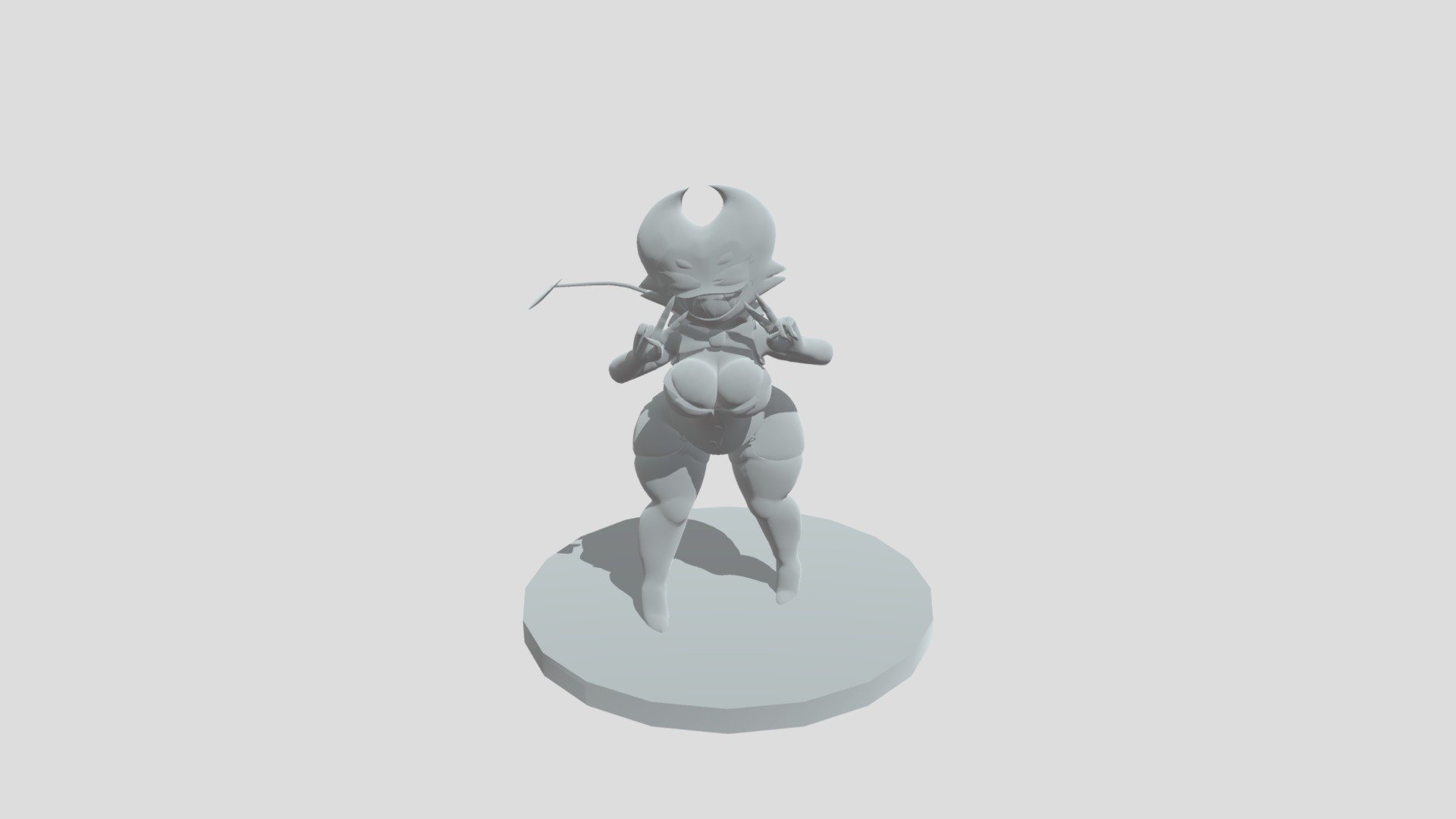 Darling the Bendy woman version [NSFW] (Statue) - Download Free 3D model by Marianozi (@white